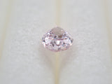 Pink diamond 0.084ct loose (FANCY LIGHT PURPLE PINK, SI1)