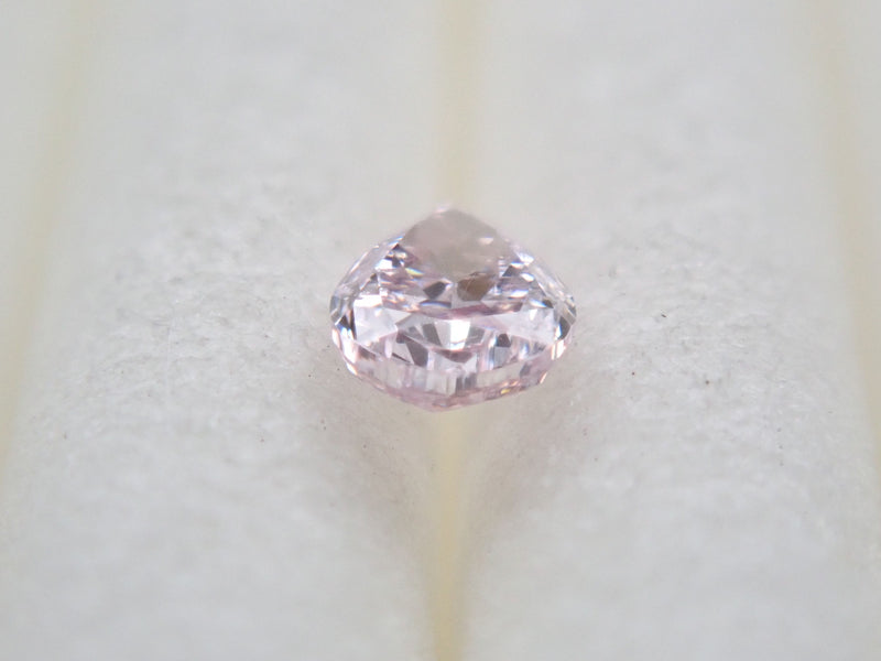 ピンクダイヤモンド 0.084ctルース(FANCY LIGHT PURPLE PINK, SI1)