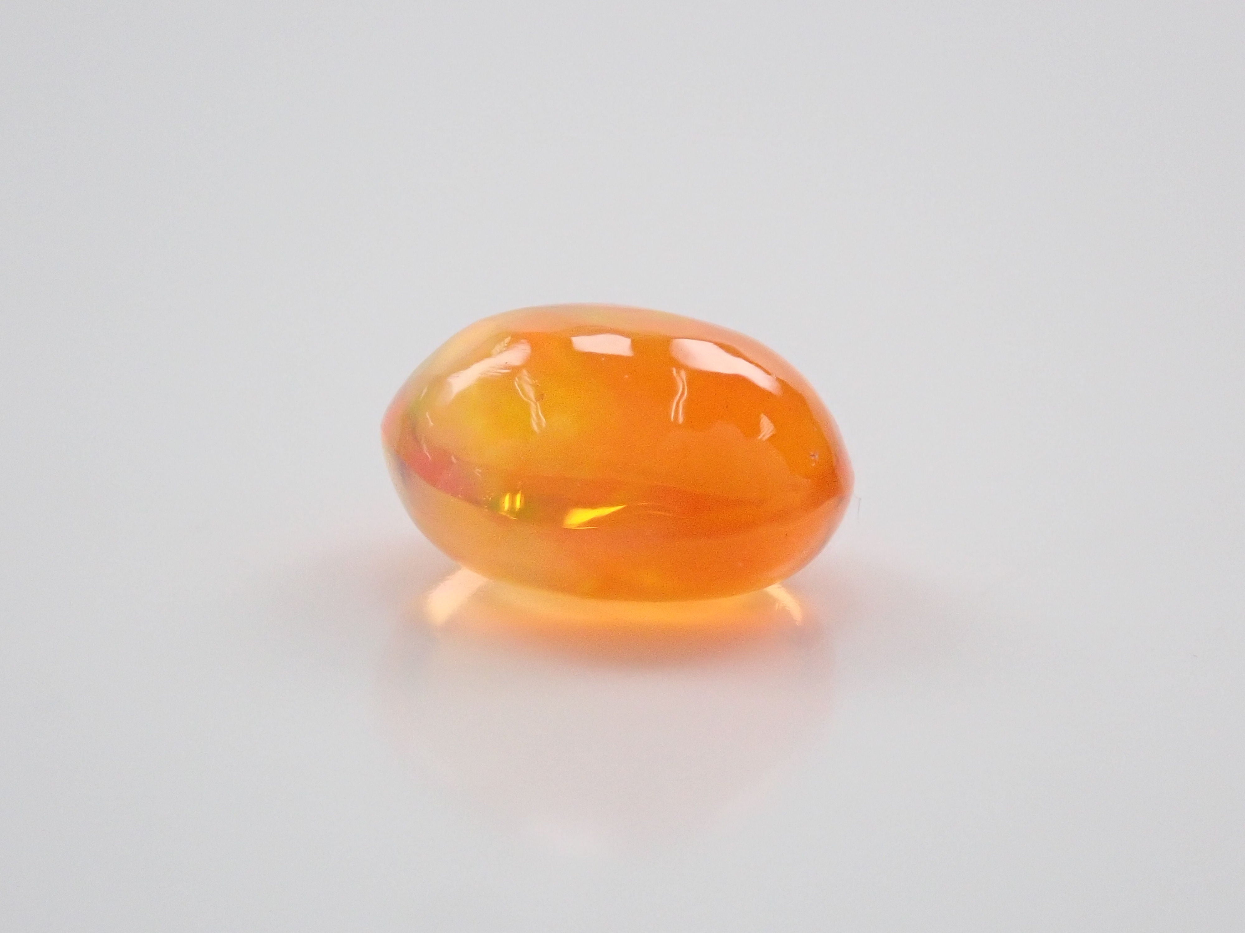 Fire opal 0.718ct loose