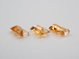 黃水晶 3 顆寶石套裝 3.970 克拉