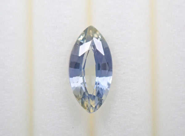 Bicolor sapphire 0.302ct loose