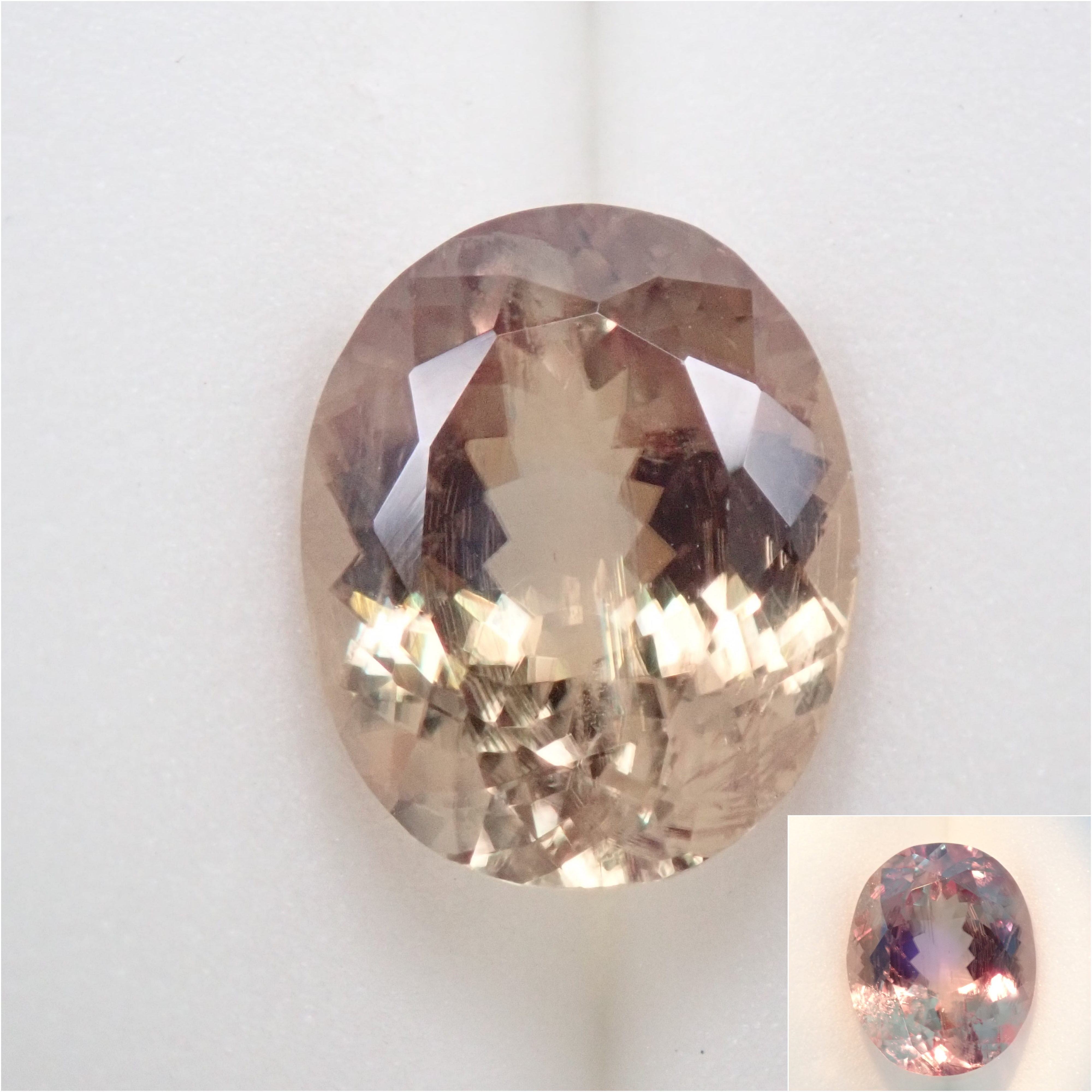 Color change diamond spore 2.837ct loose