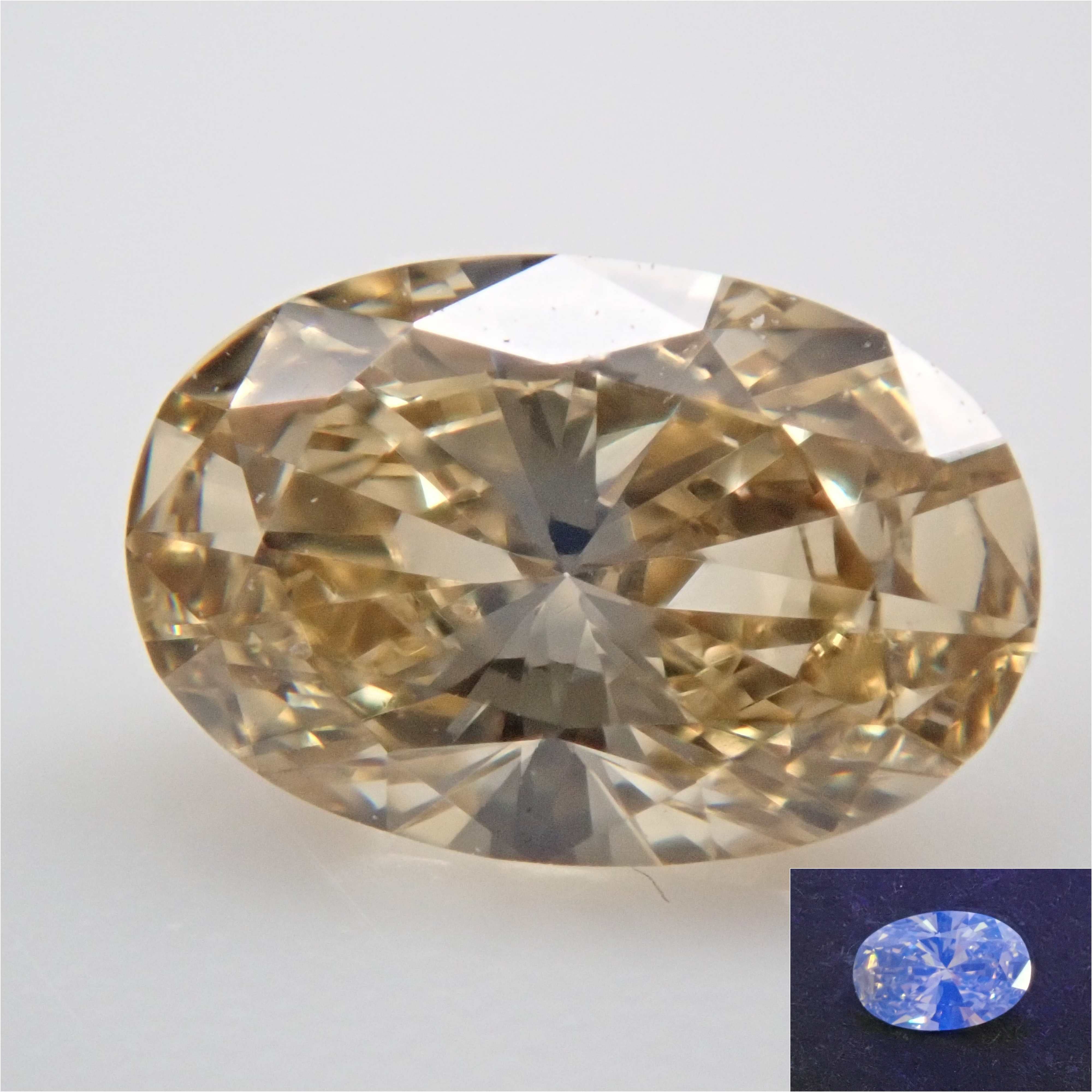 Yellow diamond 0.235ct loose (FANCY BROWN YELLOW, VS2)