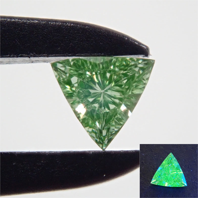 薄荷綠鑽石 0.051 克拉裸鑽（VS 級同等）