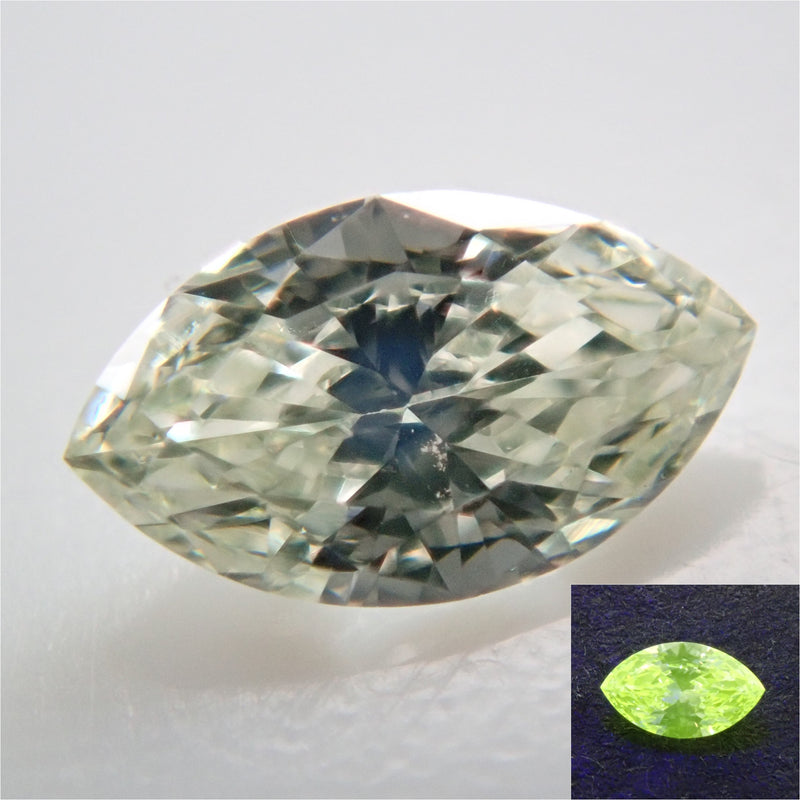 Green yellow diamond 0.072ct loose (VERY LIGHT GREEN YELLOW, VS1