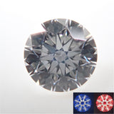 ダイヤモンド 0.141ctルース(E, VVS-2, EXCELLENT H&C ハート＆キューピッド)