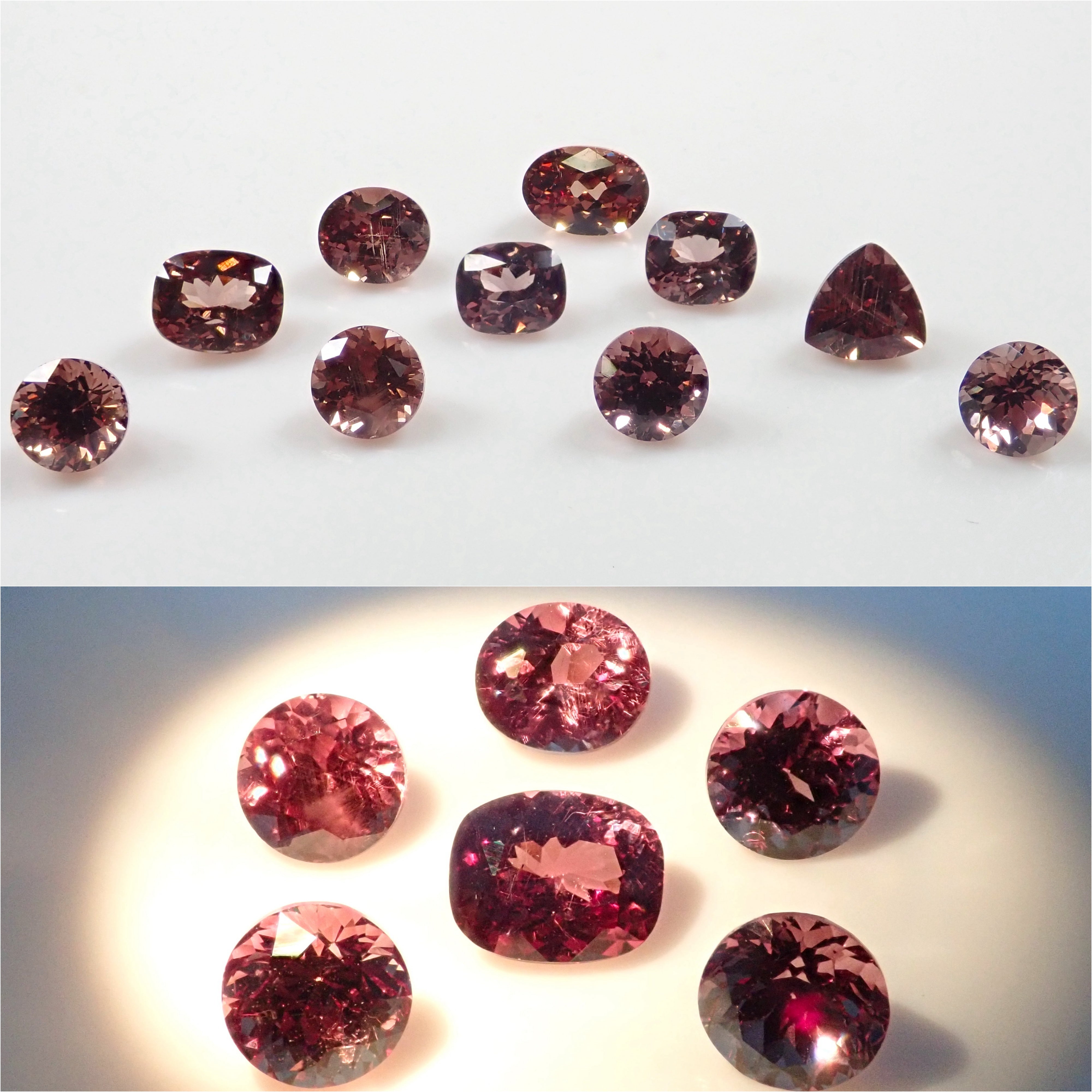 Pyrope spessartine garnet (color change garnet) 1 stone loose – カラッツSTORE
