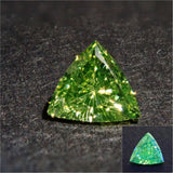薄荷綠鑽石 0.081 克拉裸鑽（相當於 VS 級）