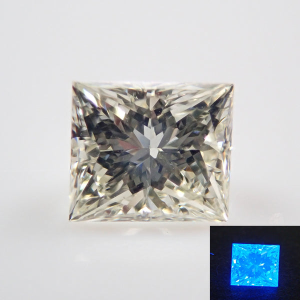 ダイヤモンド 0.506ctルース(J, VS2,プリンセスカット)