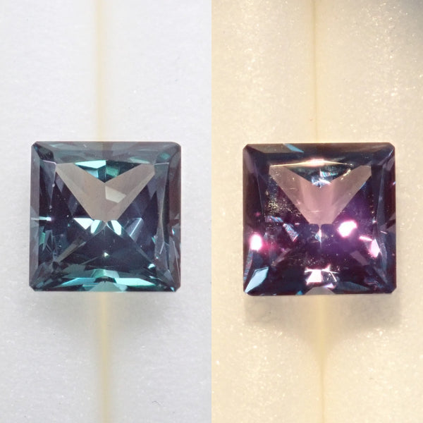 Synthetic alexandrite 0.844ct loose