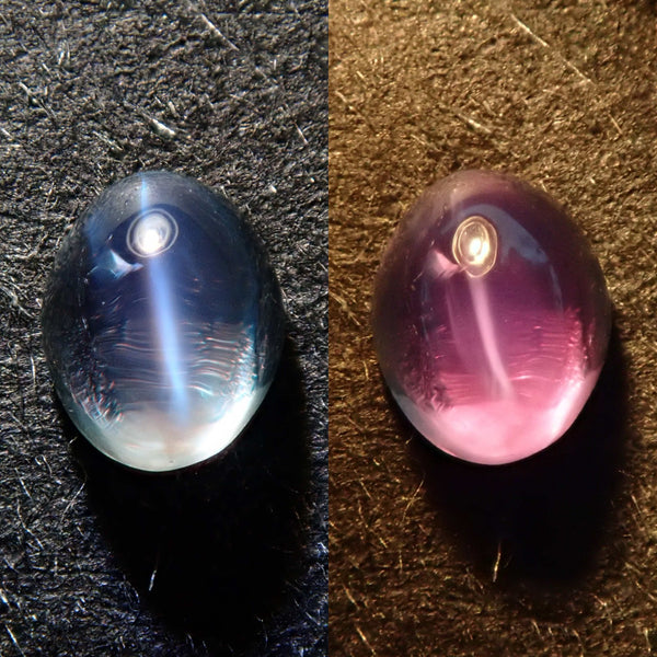 紫翠玉貓眼 0.170 克拉裸石