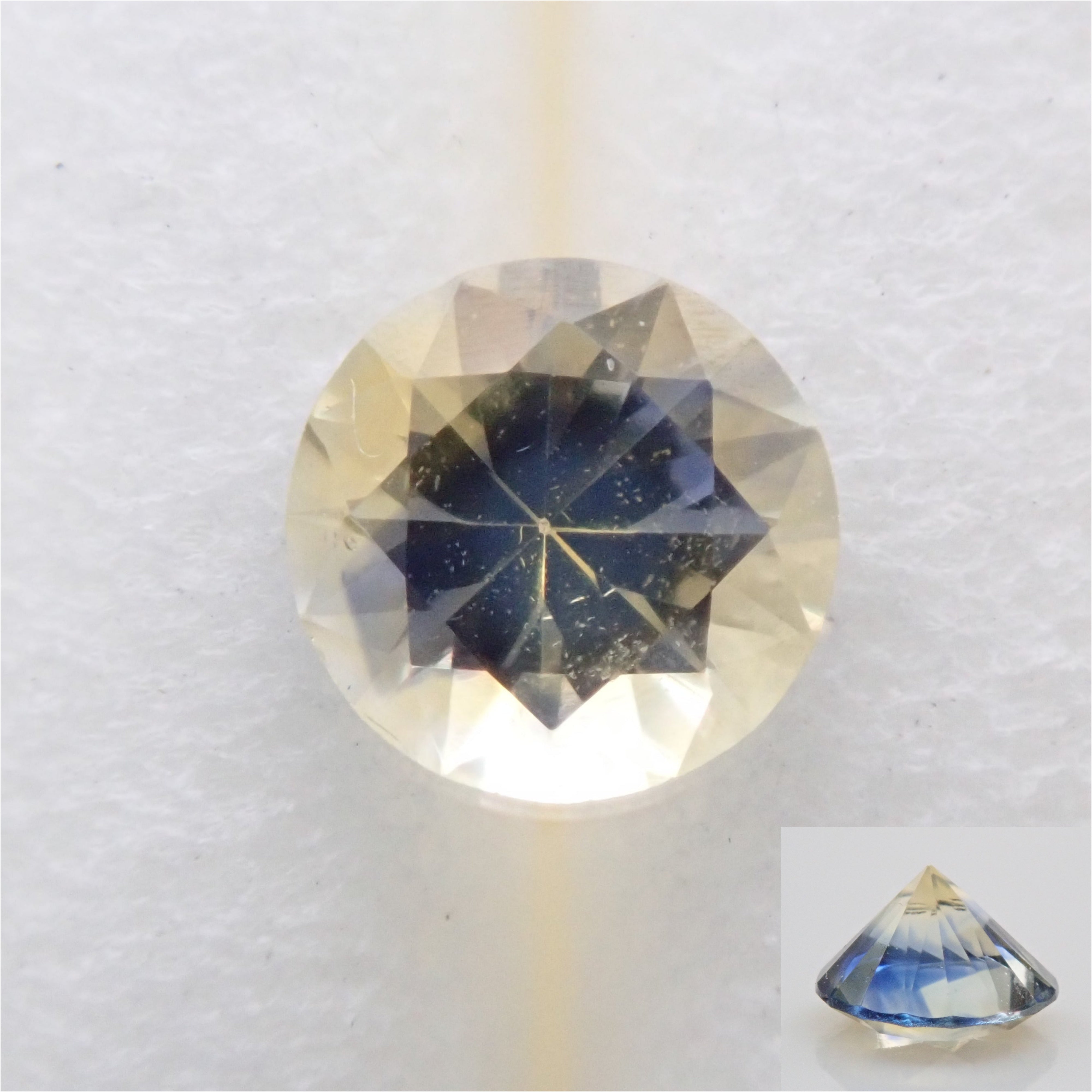 Bicolor sapphire 3.0mm loose