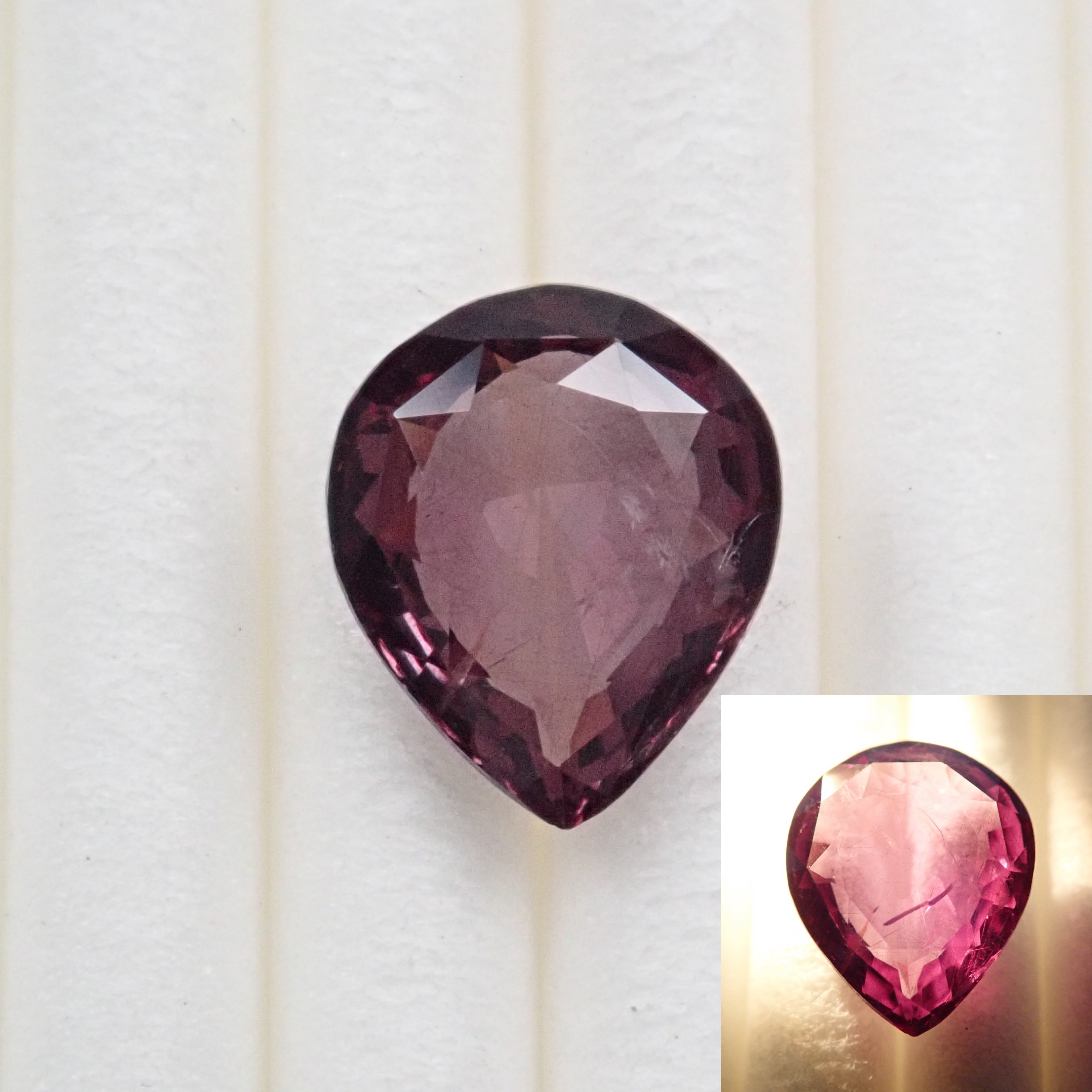 Color change garnet 1.397ct loose