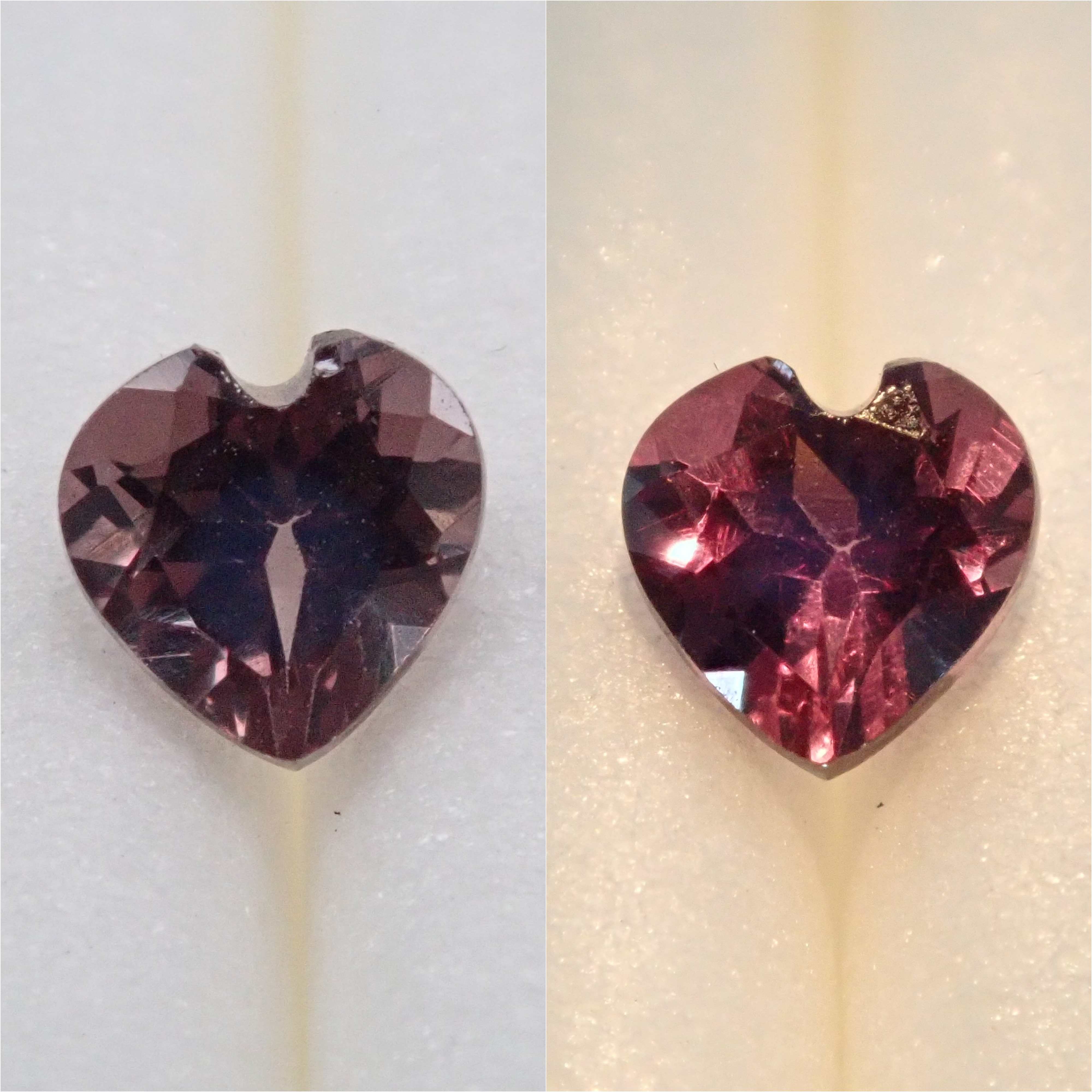 Color change garnet 0.28ct loose