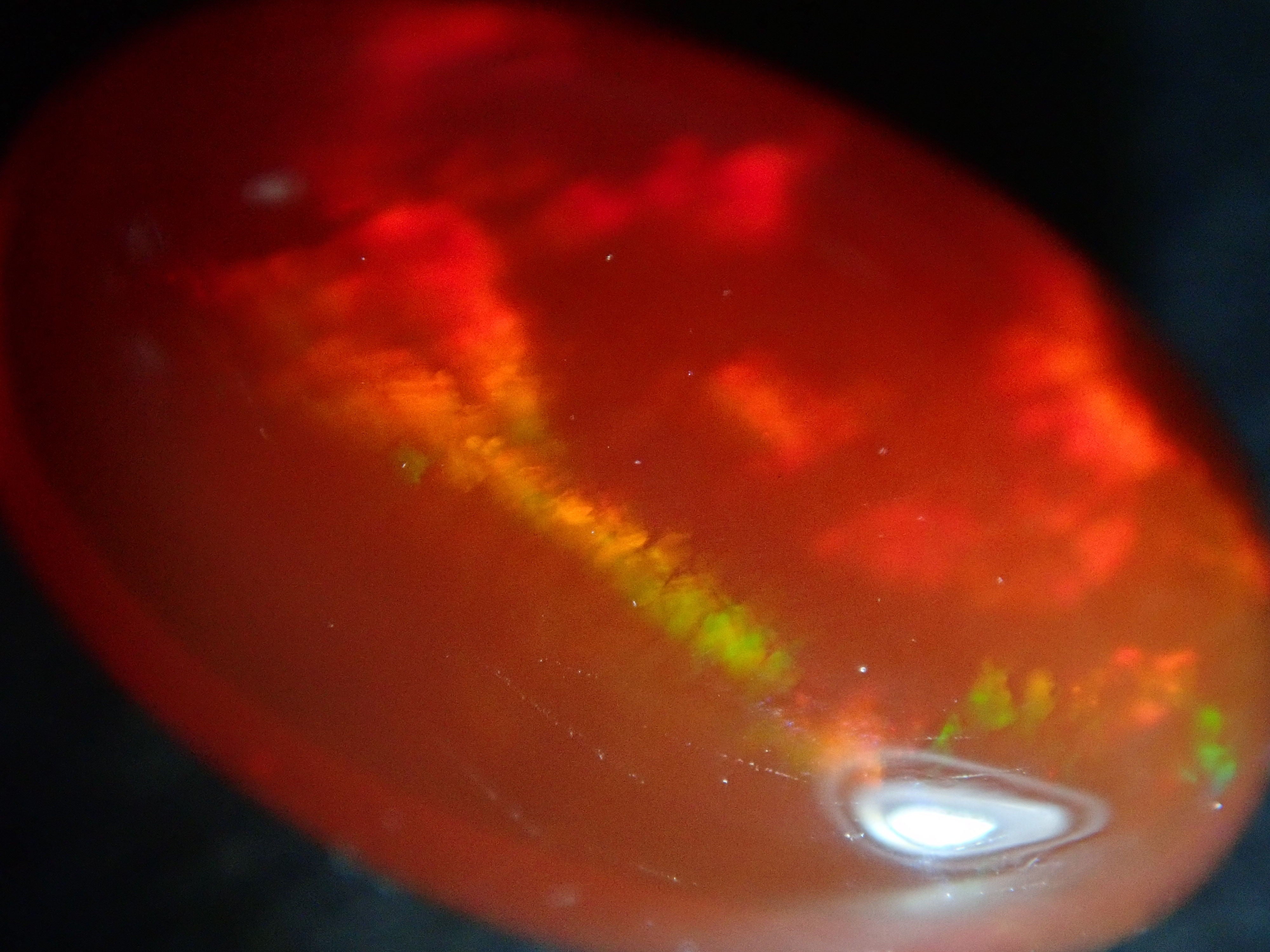 Fire opal 1.793ct loose