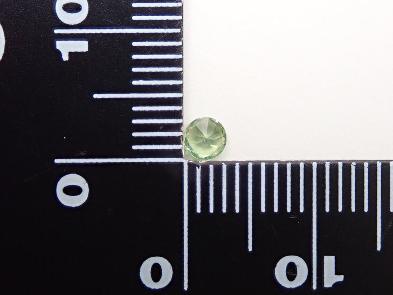 乳木果濃綠榴石（馬尾石）0.168 克拉裸石