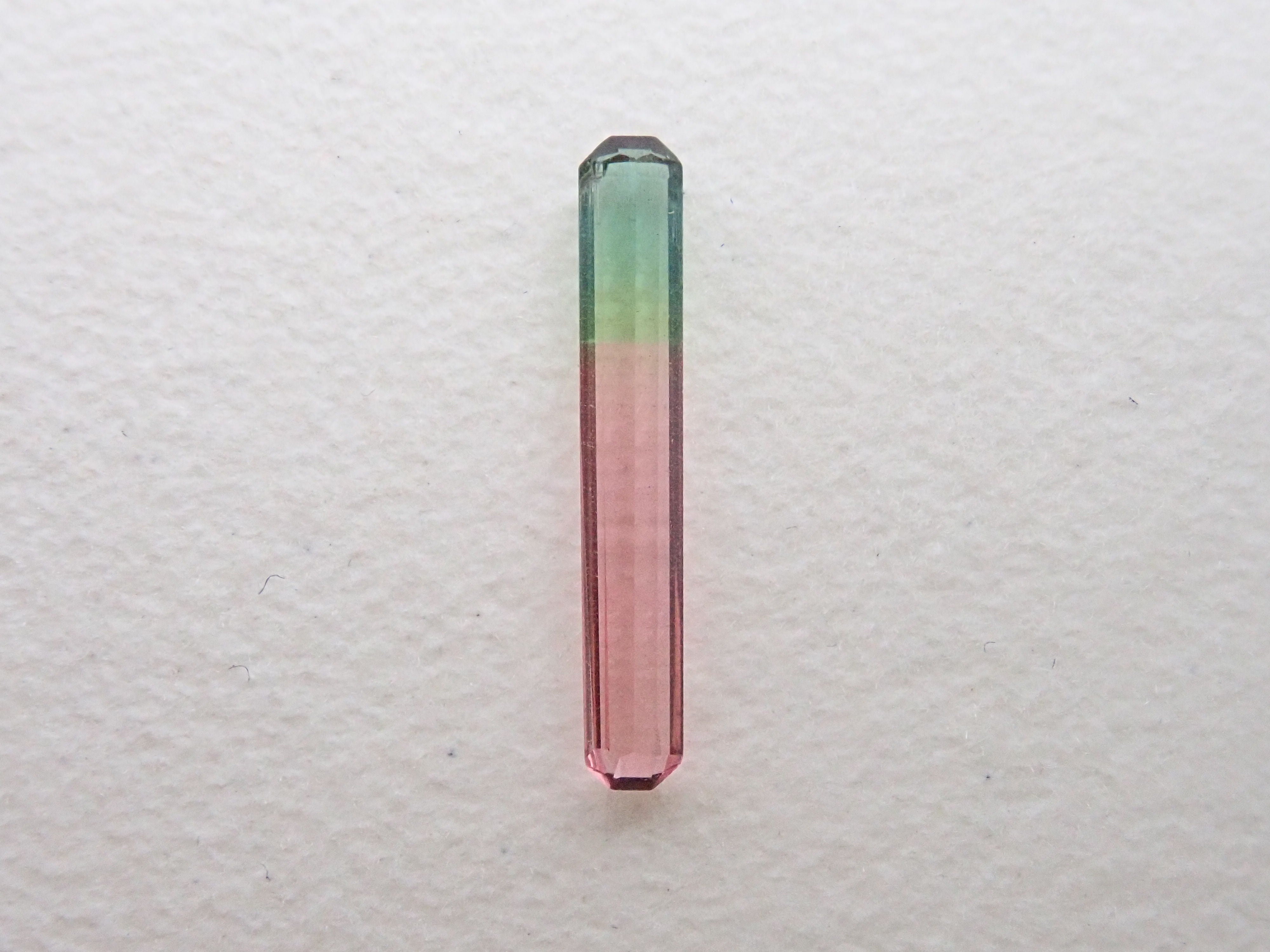 Bicolor tourmaline 0.512ct loose