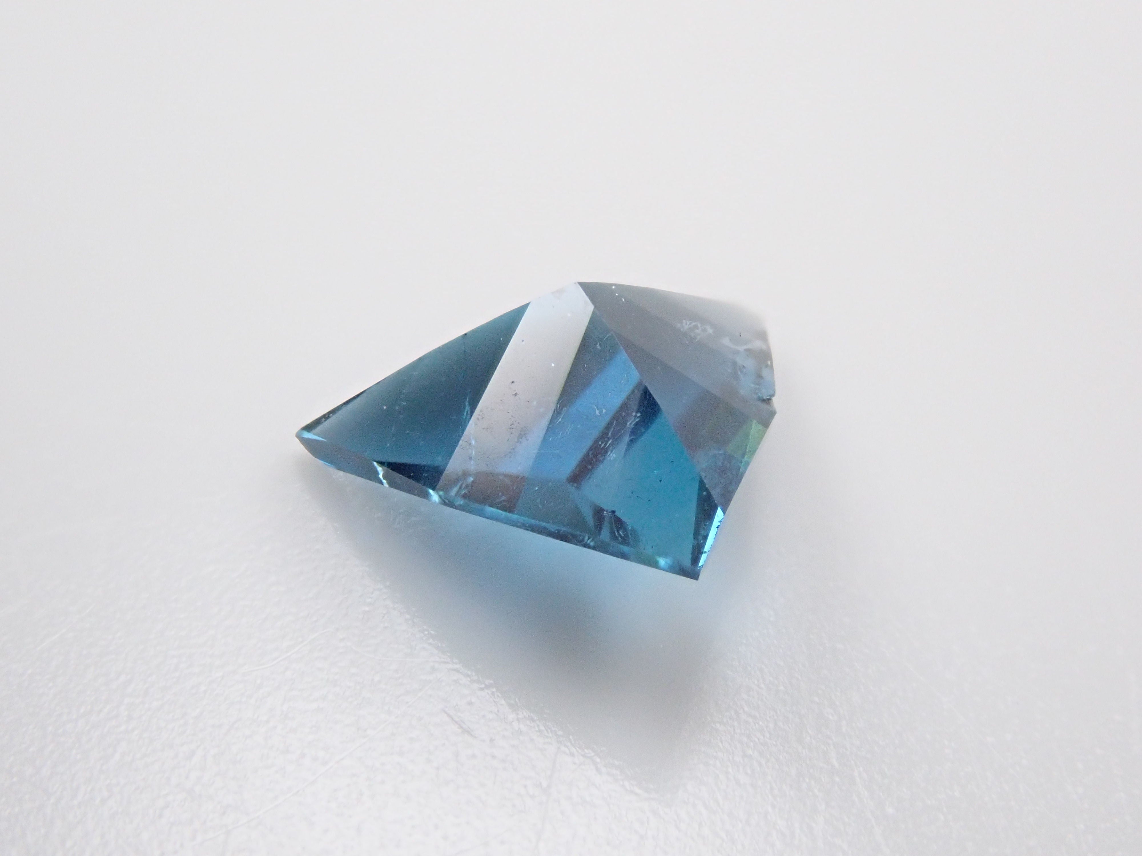 Indigolite tourmaline 0.467ct loose