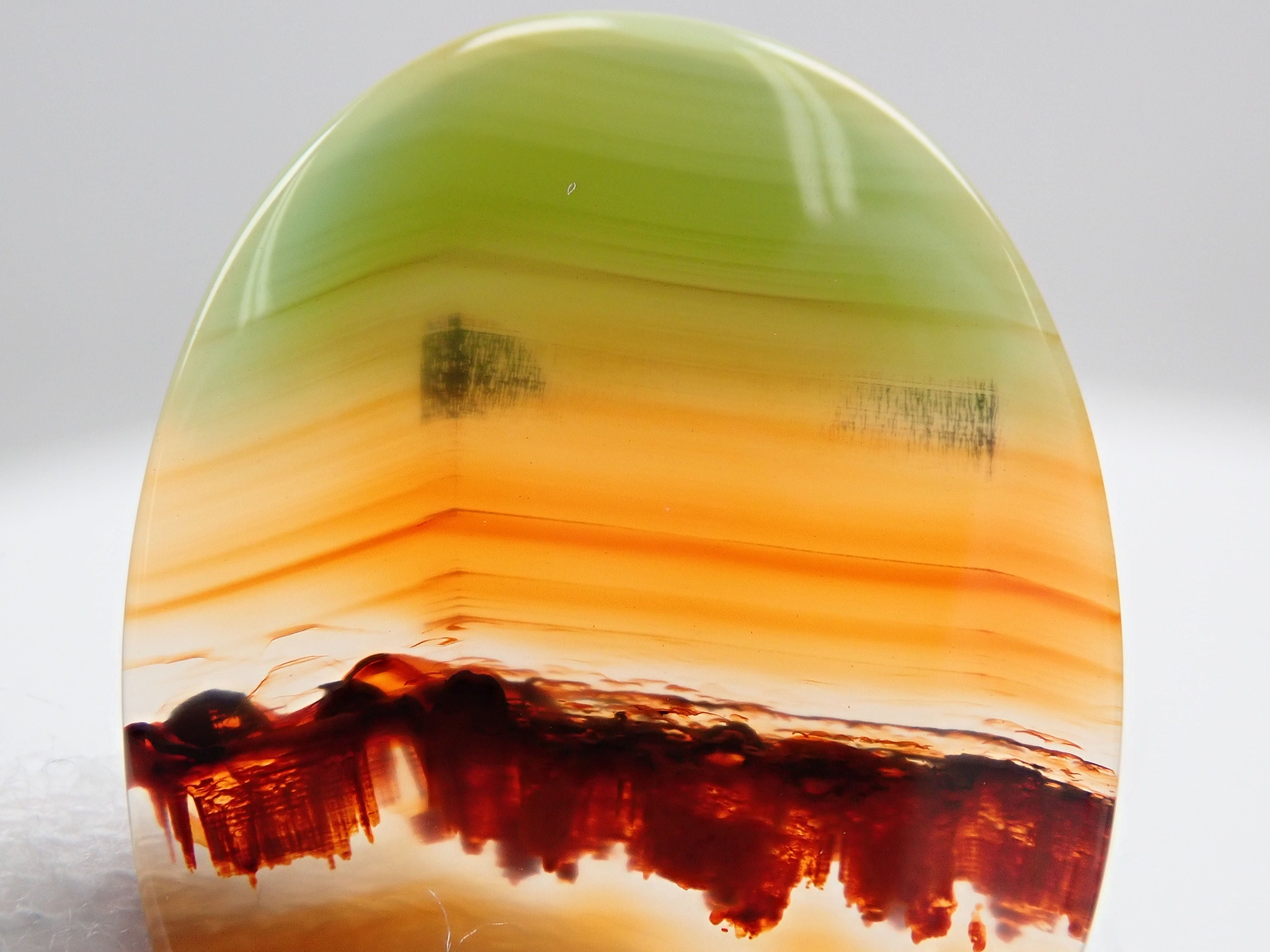 Picture agate 10.163ct loose