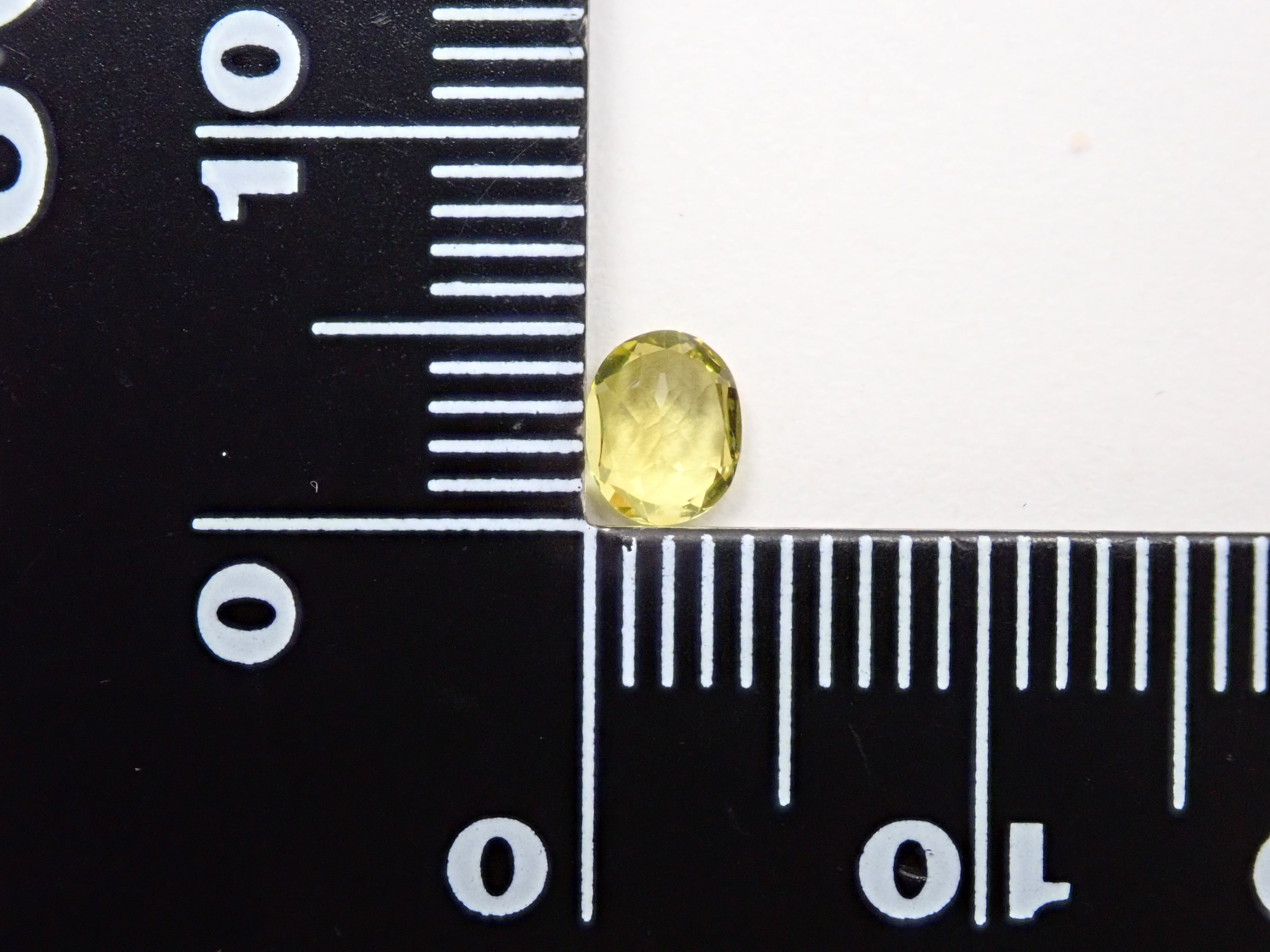 Canary yellow tourmaline 0.357ct loose