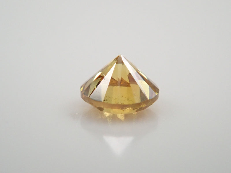 黃鑽 0.083 克拉裸鑽（深彩黃，SI2）
