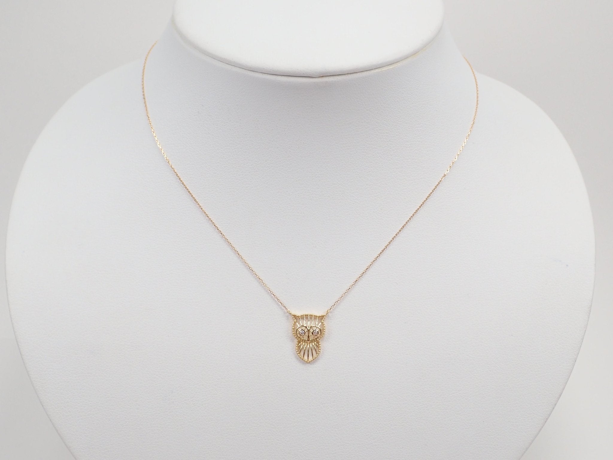 K18ダイヤモンド0.02ct ペンダント（ネックレス） - KARATZ STORE｜カラッツSTORE