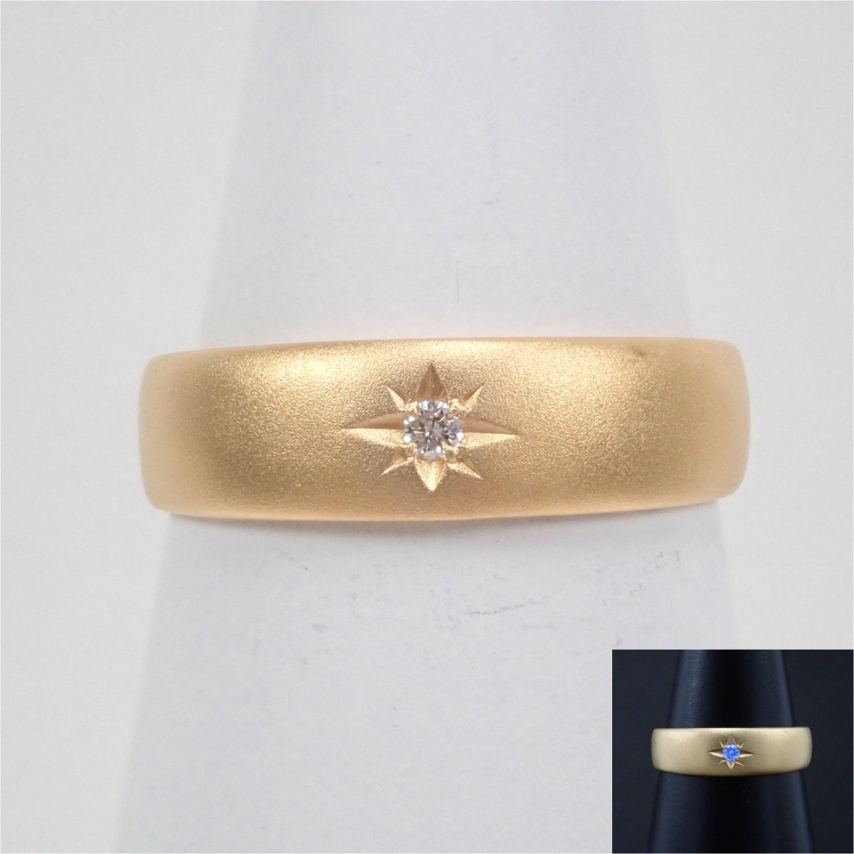 K18ダイヤモンド0.02ct リング - カラッツSTORE