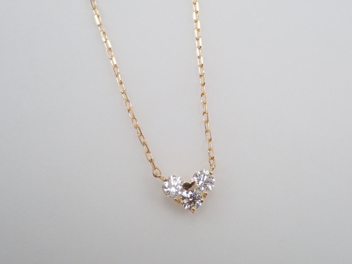 K18ダイヤモンド0.19ct ペンダント（ネックレス） - カラッツSTORE