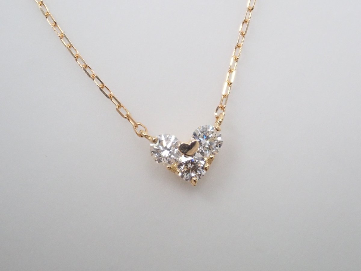 K18ダイヤモンド0.19ct ペンダント（ネックレス） - カラッツSTORE