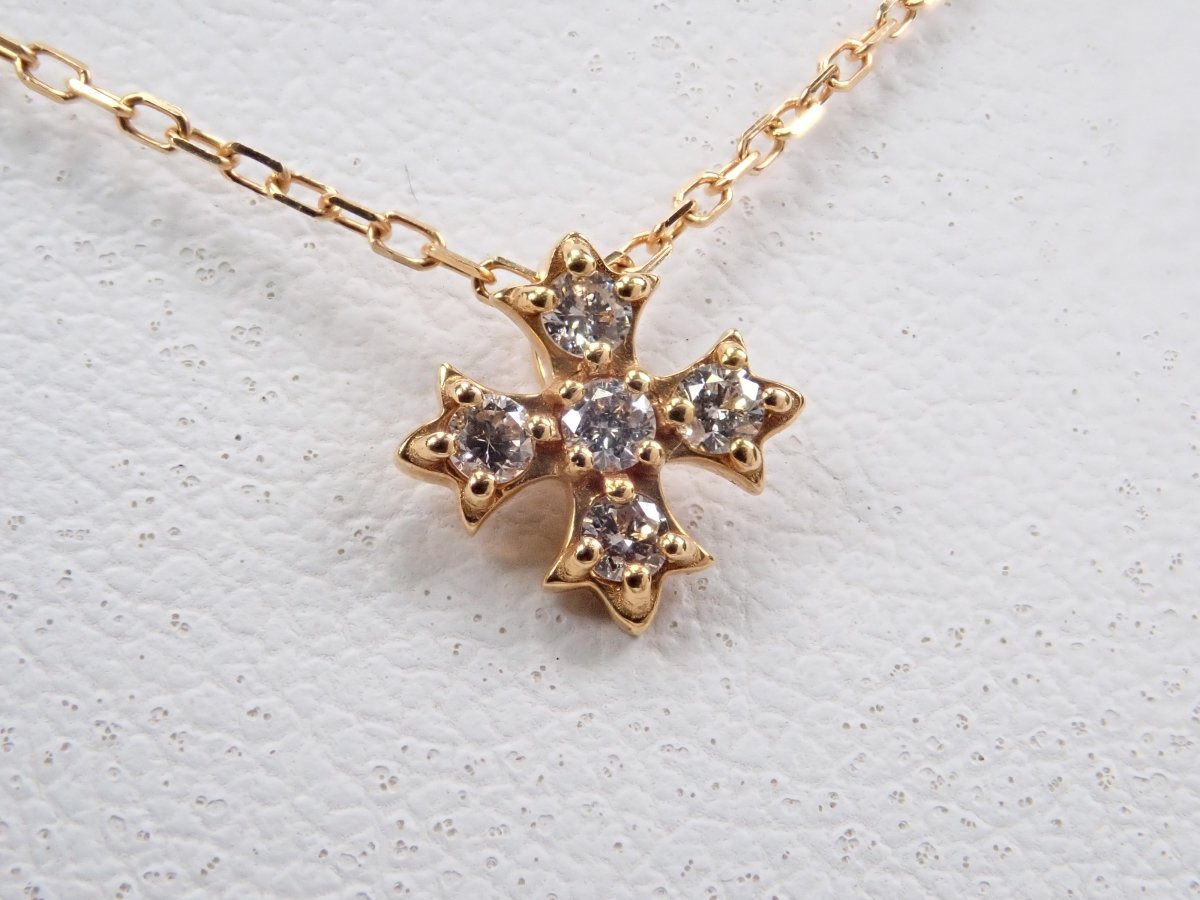 K18ダイヤモンド0.1ct ペンダント（ネックレス） - カラッツSTORE