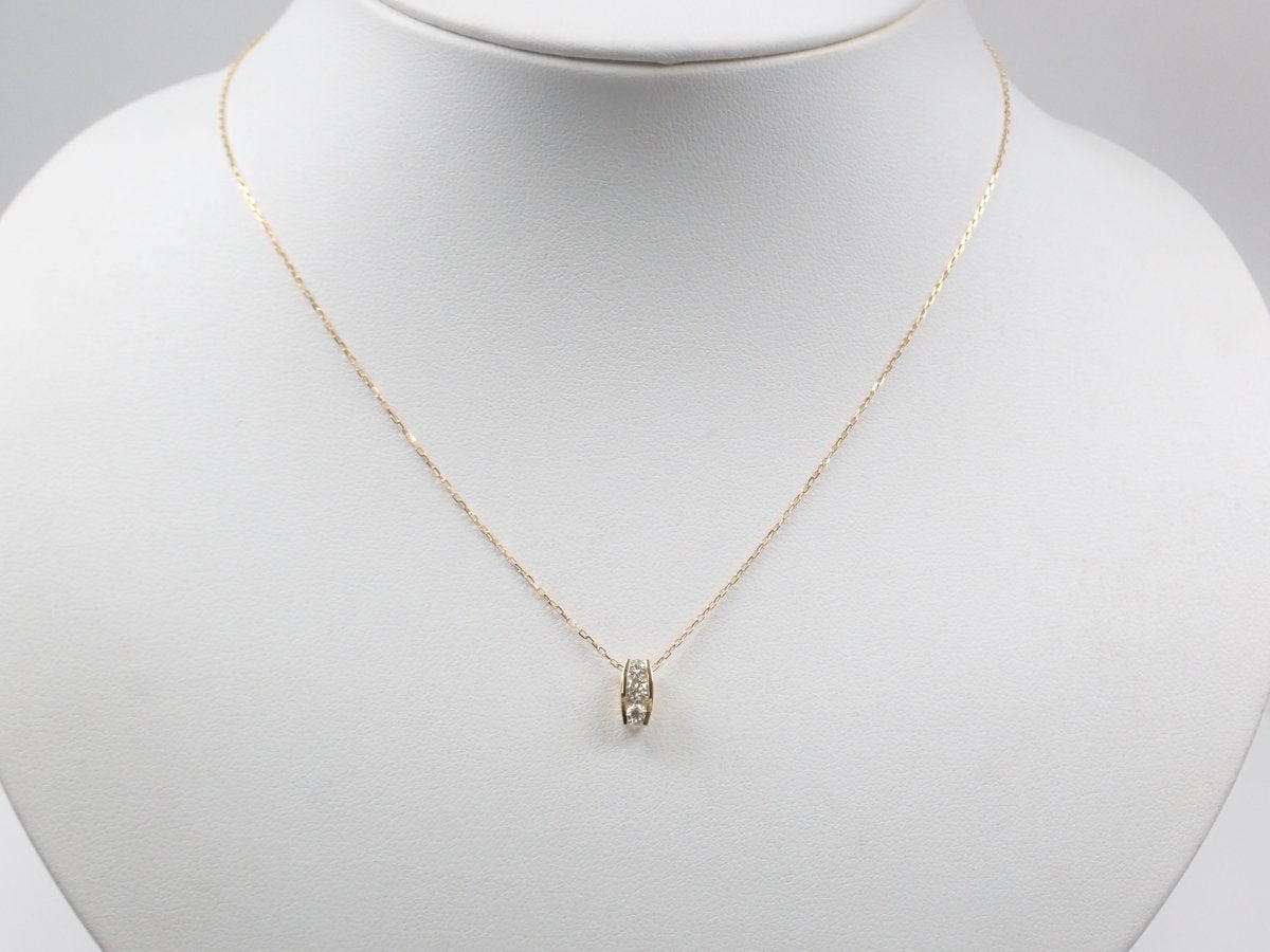 K18ダイヤモンド0.28ct ペンダント（ネックレス） - カラッツSTORE