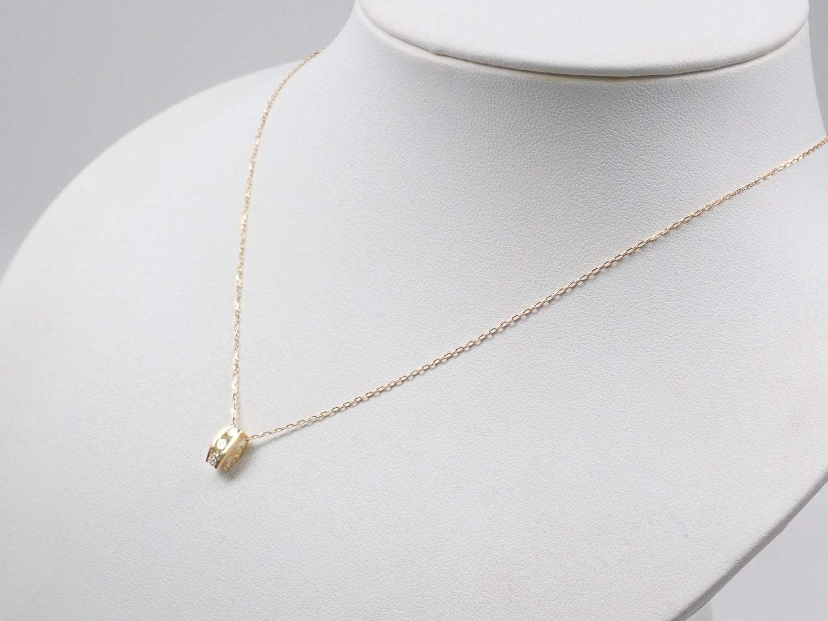 K18ダイヤモンド0.28ct ペンダント（ネックレス） - カラッツSTORE