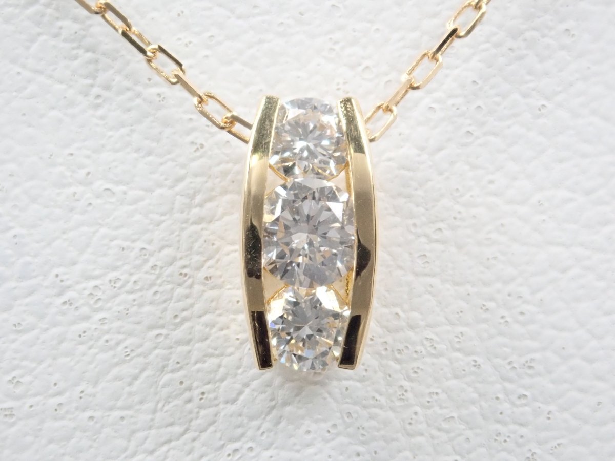 K18ダイヤモンド0.28ct ペンダント（ネックレス） - カラッツSTORE