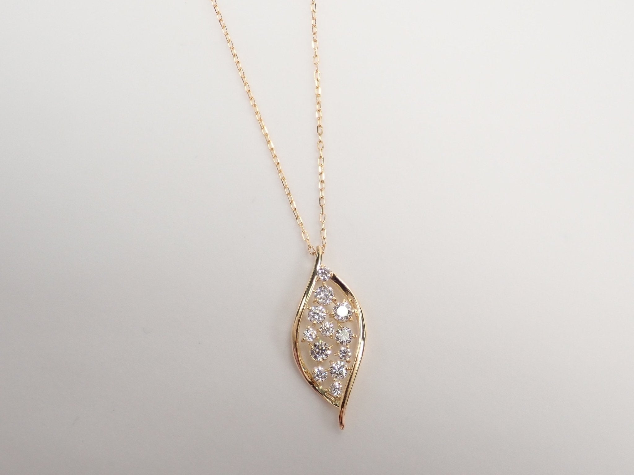 K18ダイヤモンド0.37ct ペンダント（ネックレス） - KARATZ STORE｜カラッツSTORE