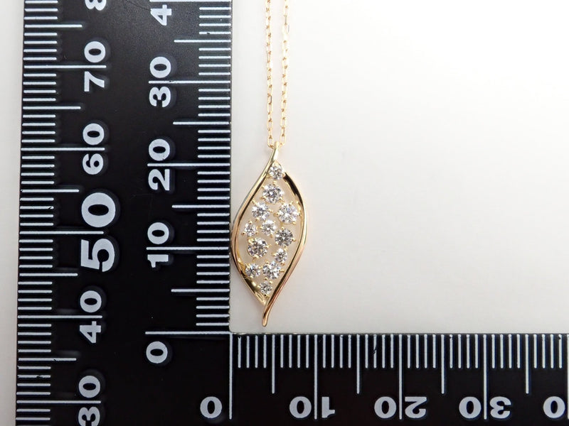 K18ダイヤモンド0.37ct ペンダント（ネックレス） - KARATZ STORE｜カラッツSTORE