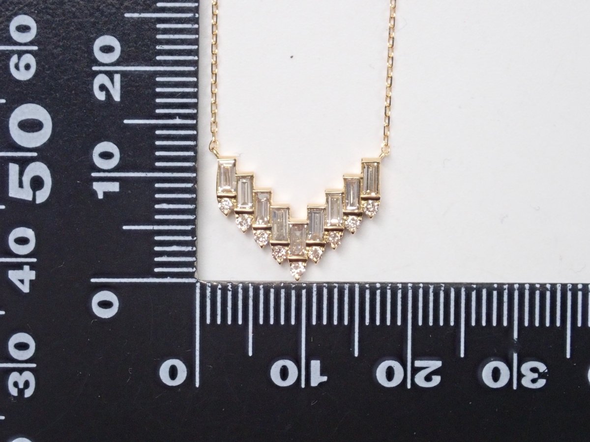 【カラフリ】K18ダイヤモンド0.49ct ペンダント（ネックレス） - カラッツSTORE