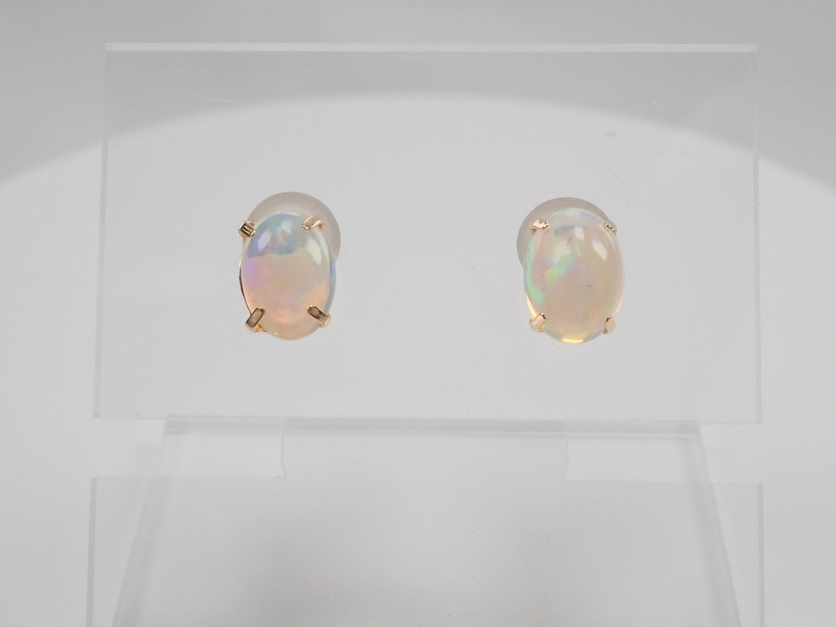 K18オパール0.50ct / 0.50ct ピアス - カラッツSTORE