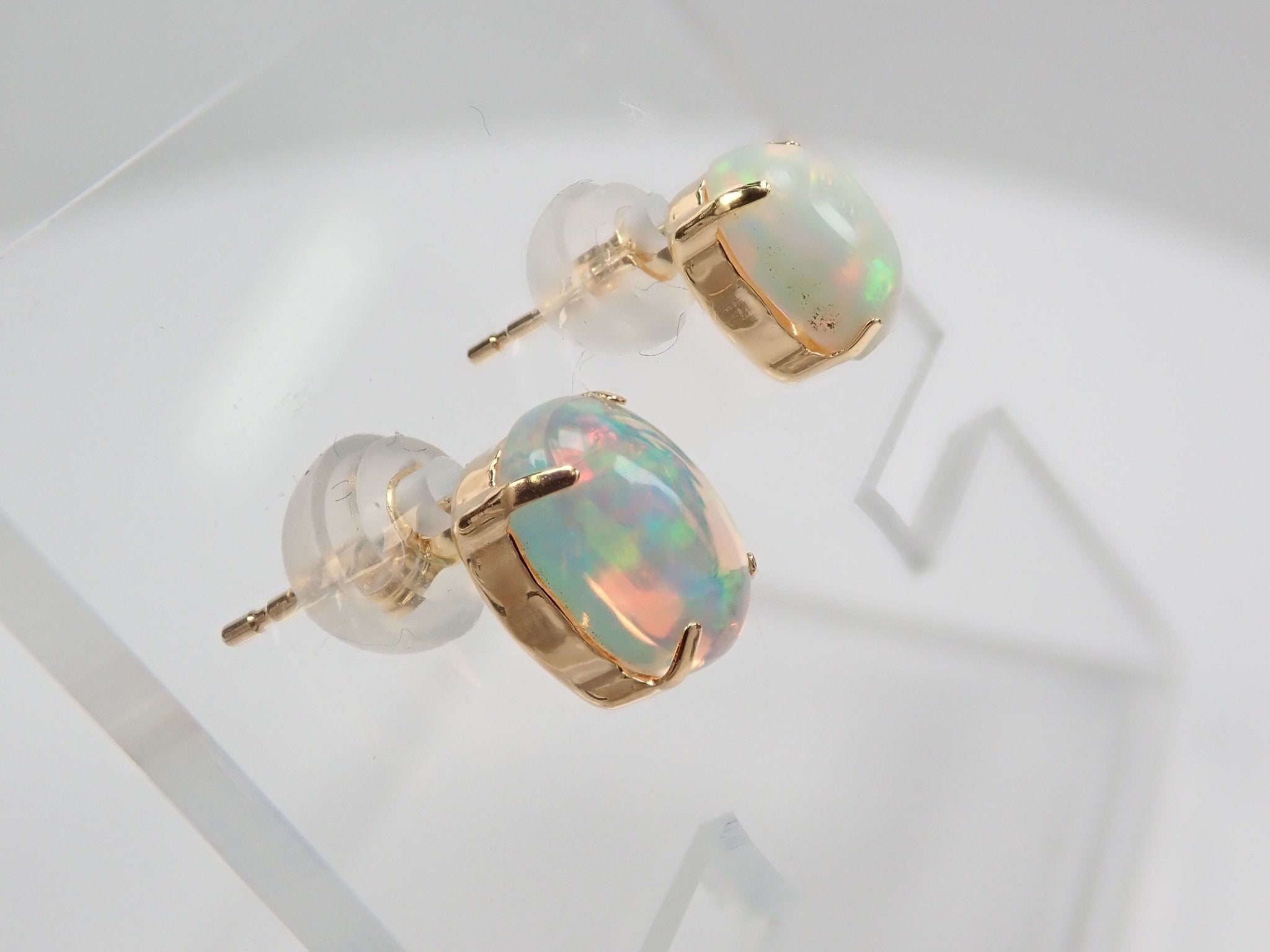 K18オパール0.50ct / 0.50ct ピアス - KARATZ STORE｜カラッツSTORE