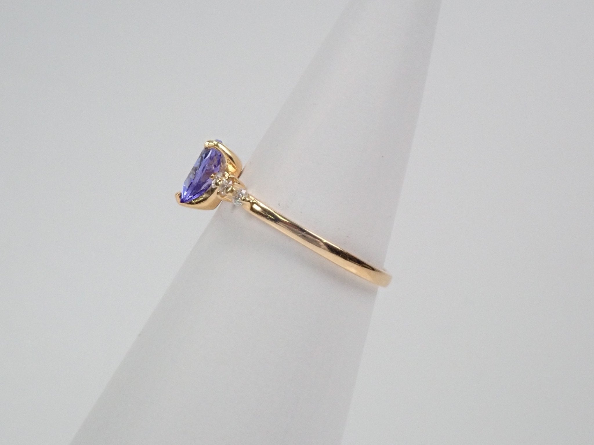 K18タンザナイト0.55ct リング - KARATZ STORE｜カラッツSTORE