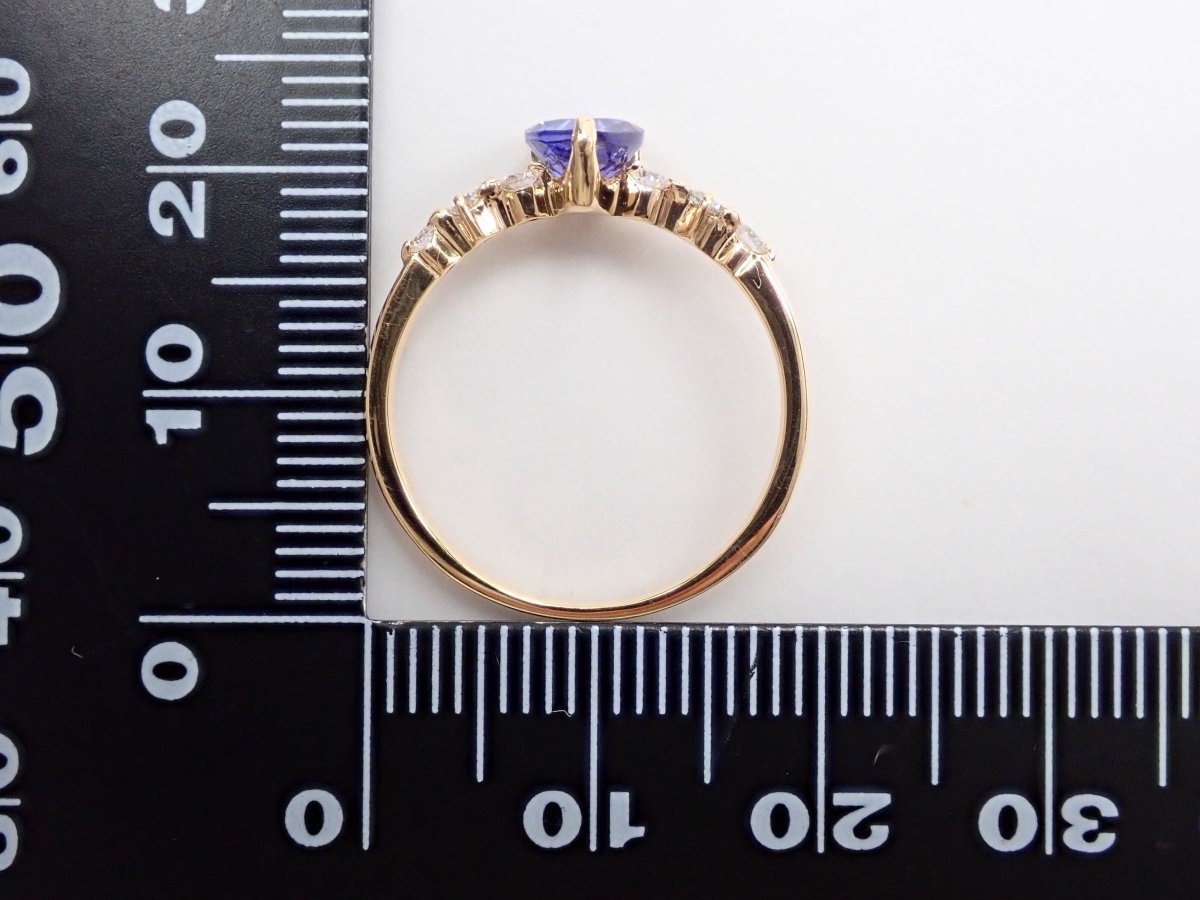 K18タンザナイト0.55ct リング - カラッツSTORE