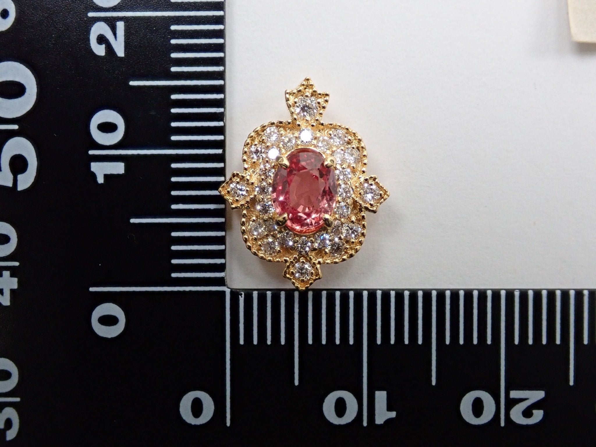 K18パパラチアサファイア0.58ct ペンダントトップ GIA付 - KARATZ STORE｜カラッツSTORE