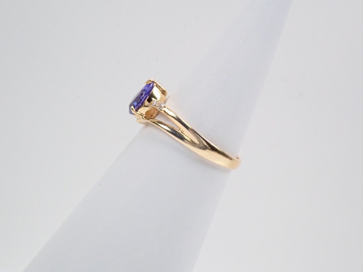 K18タンザナイト0.60ct リング - カラッツSTORE