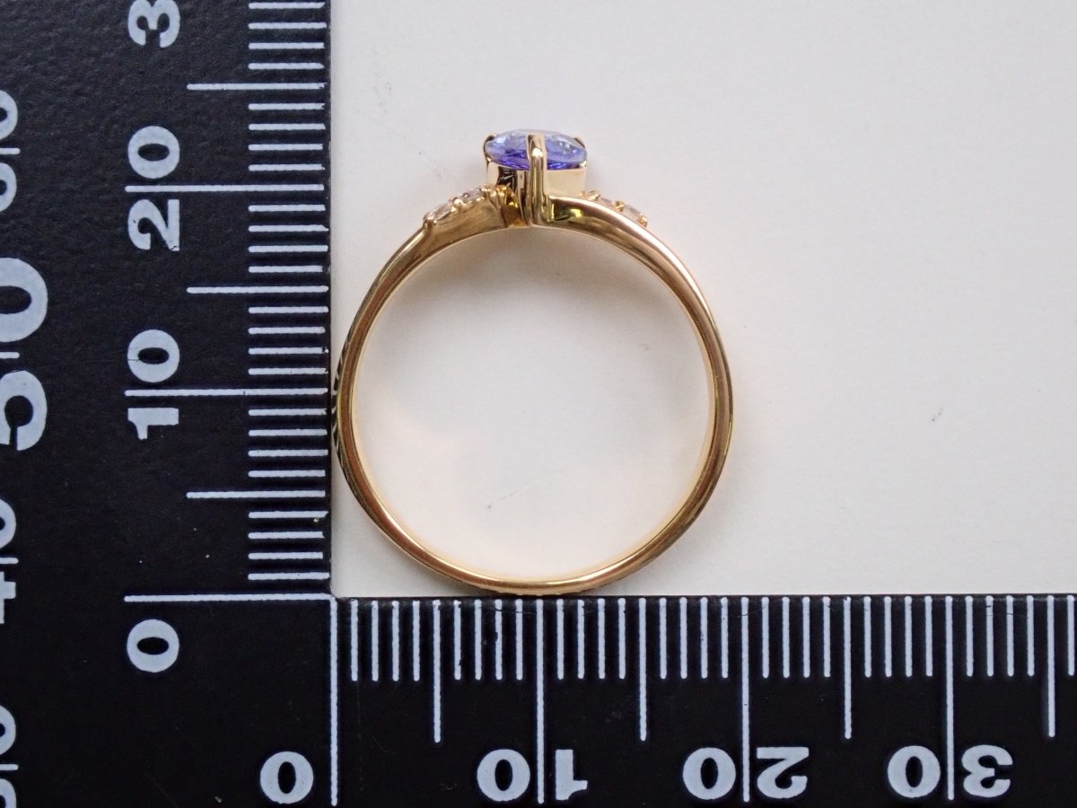 K18タンザナイト0.60ct リング - カラッツSTORE