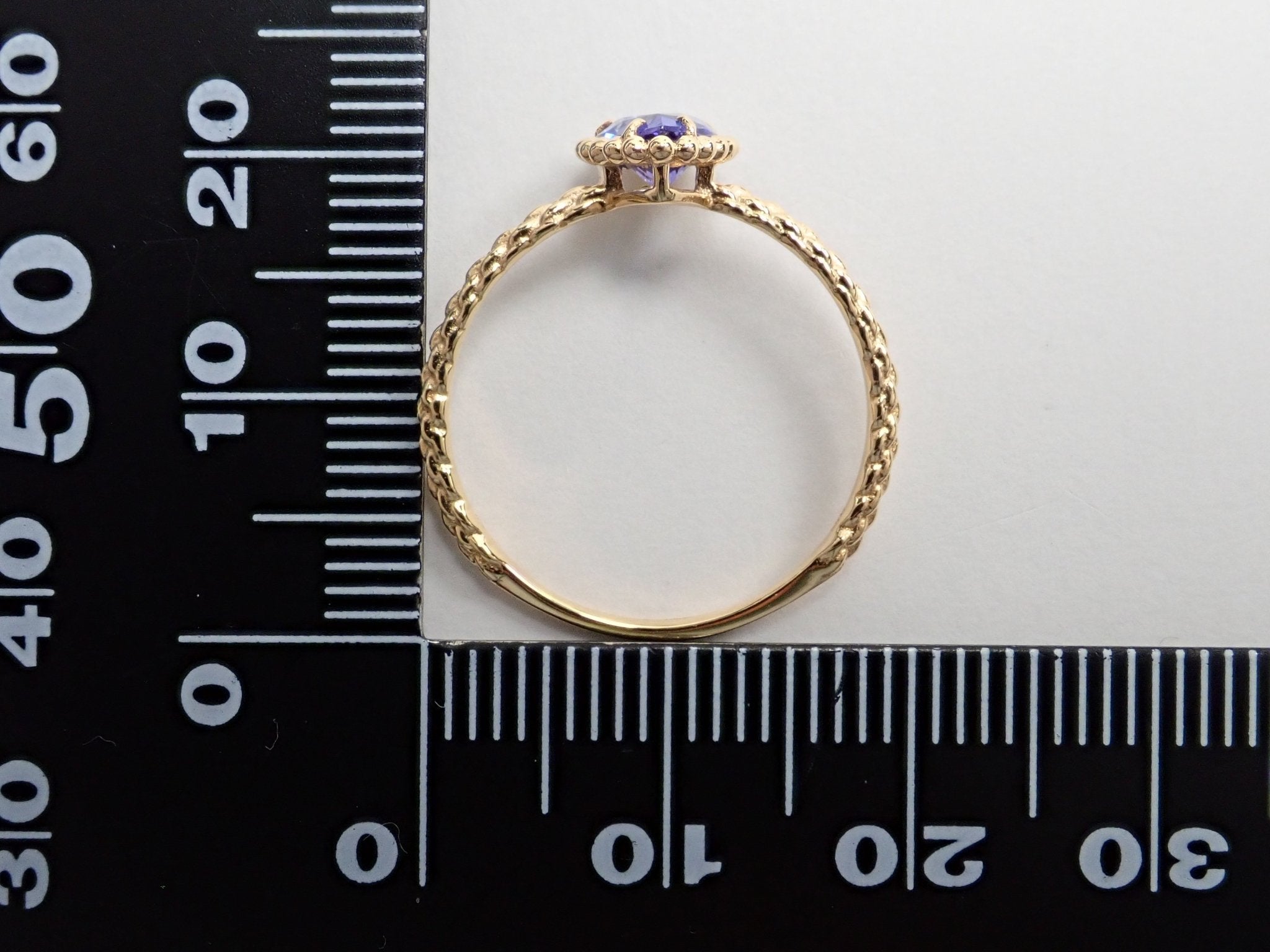 K18タンザナイト0.60ct リング - KARATZ STORE｜カラッツSTORE