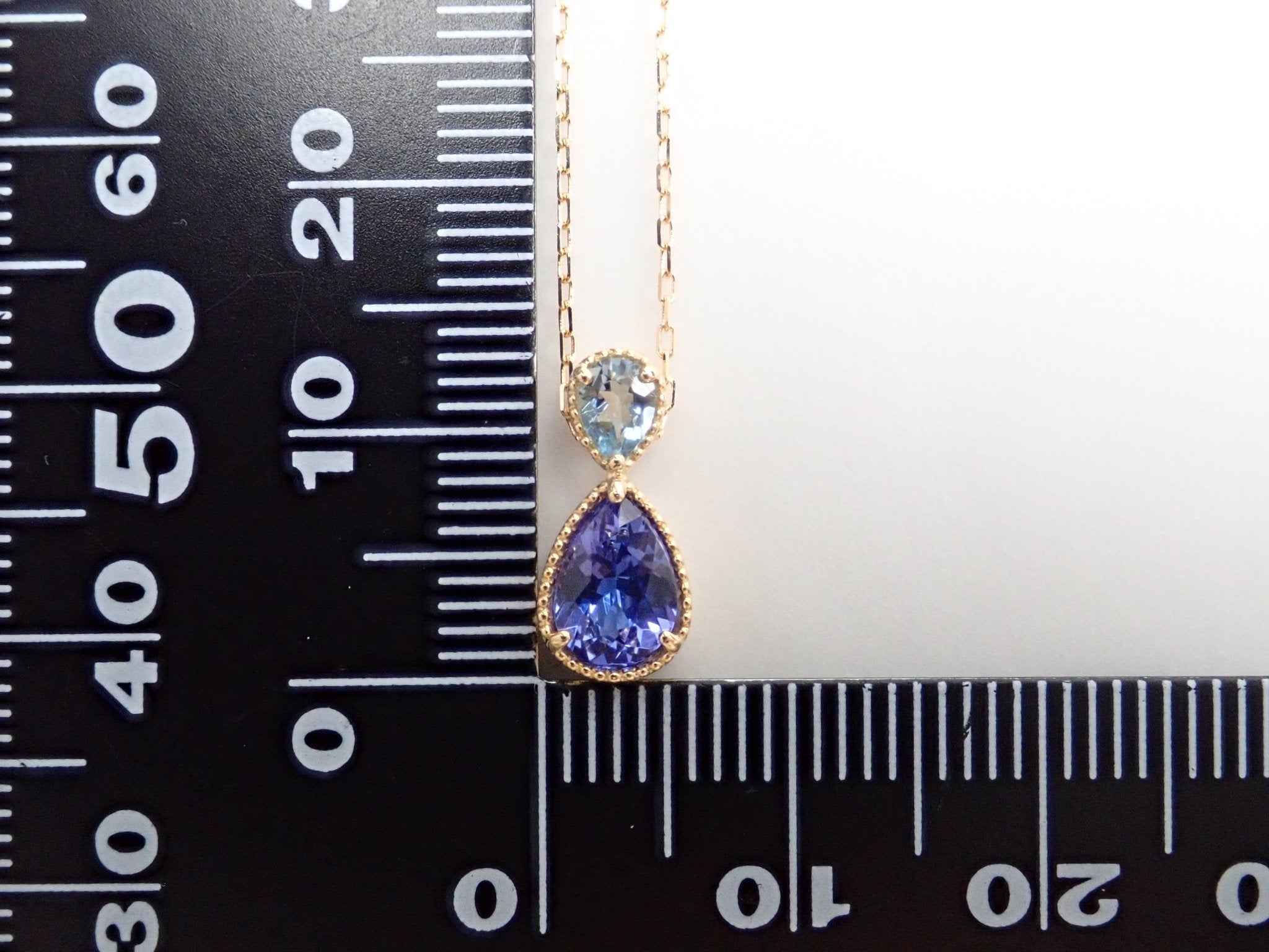 K18タンザナイト0.62ct ペンダント（ネックレス） - KARATZ STORE｜カラッツSTORE