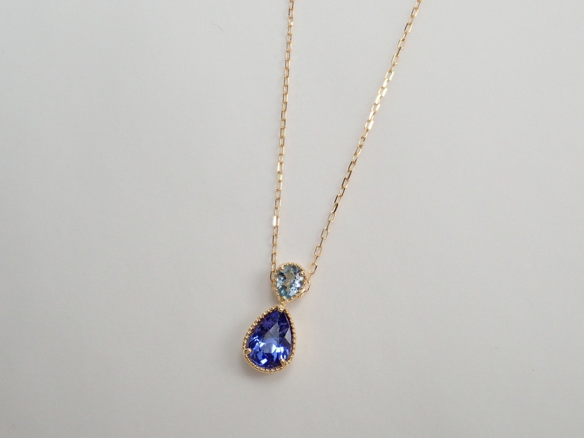 K18タンザナイト0.62ct ペンダント（ネックレス） - KARATZ STORE｜カラッツSTORE