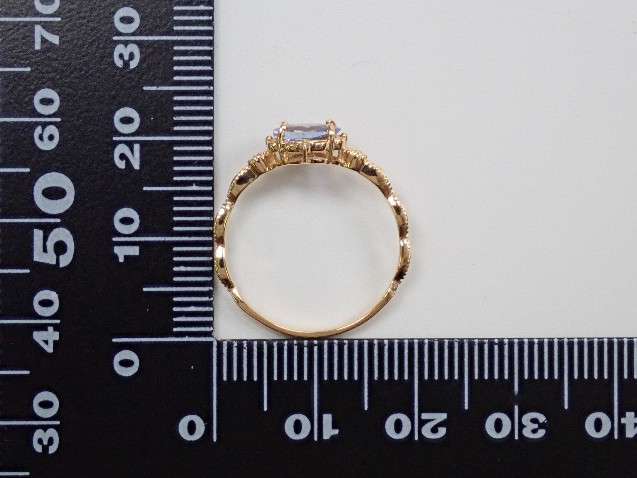 K18タンザナイト0.65ct リング - KARATZ STORE｜カラッツSTORE