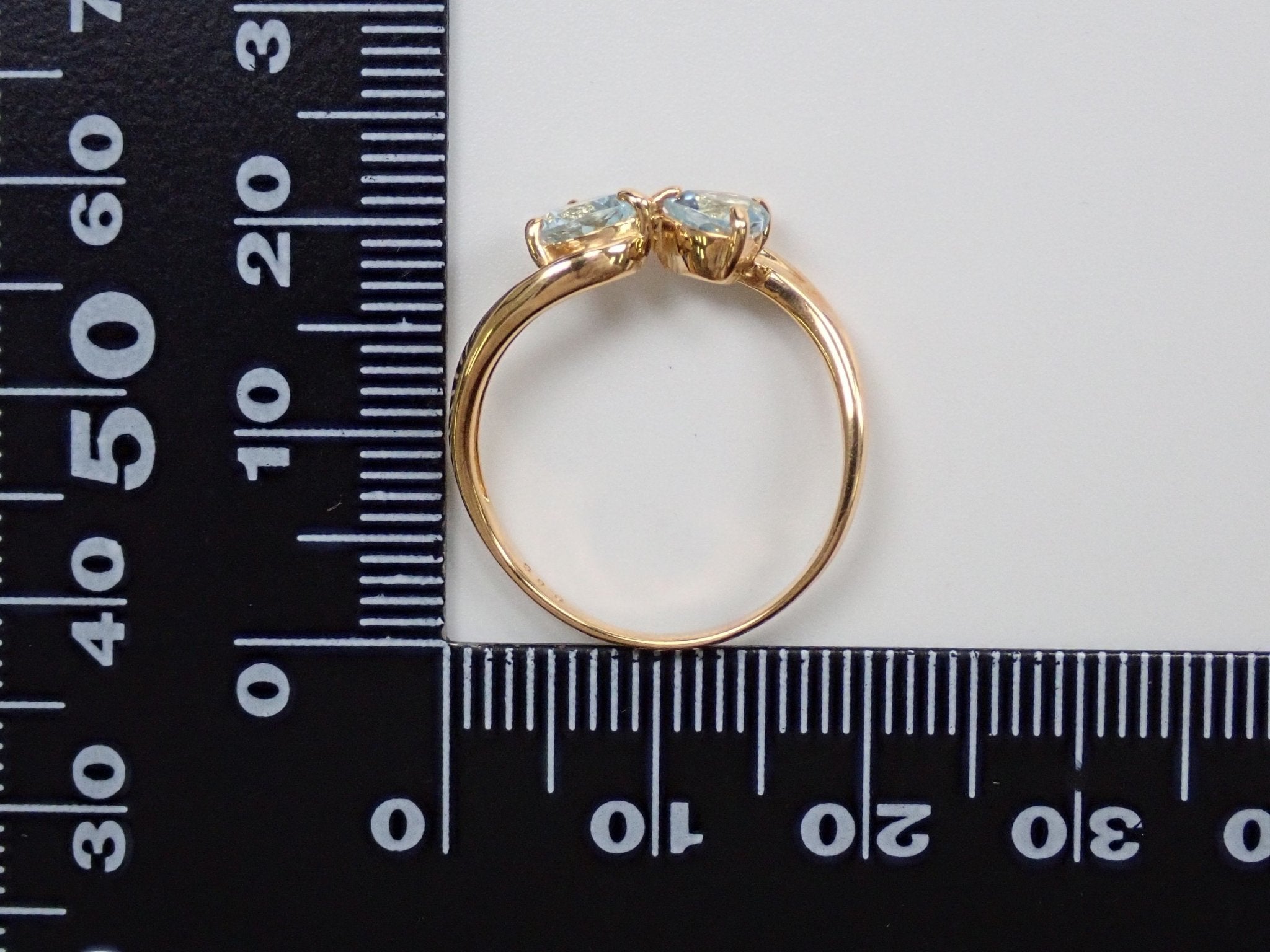 K18アクアマリン0.65ct リング - KARATZ STORE｜カラッツSTORE