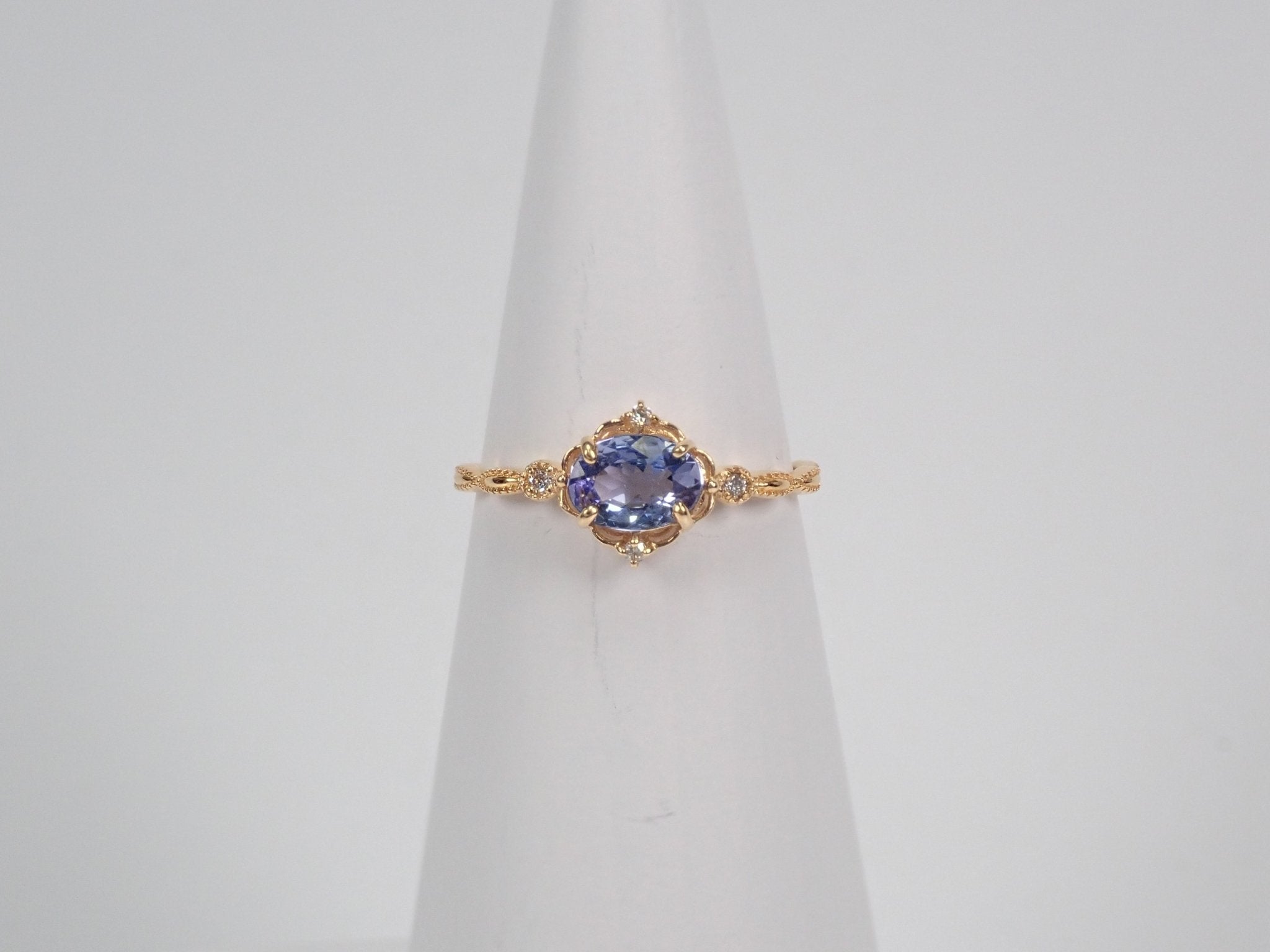 K18タンザナイト0.65ct リング - KARATZ STORE｜カラッツSTORE