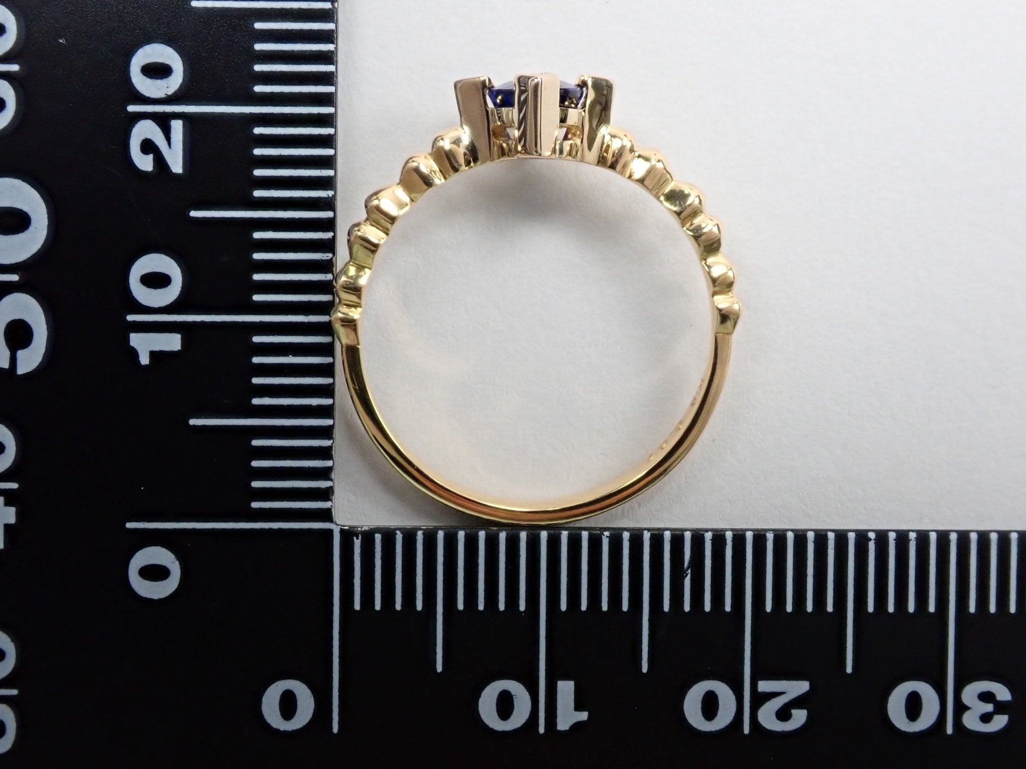 K18マダガスカル産ロイヤルブルーサファイア0.67ct リング GIA付 - KARATZ STORE｜カラッツSTORE